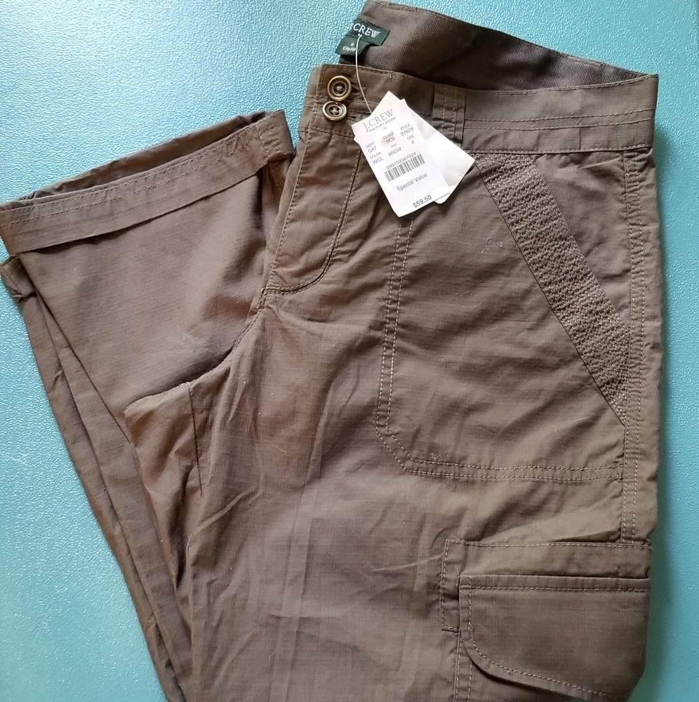 J CREW Cargo Capris-NWT